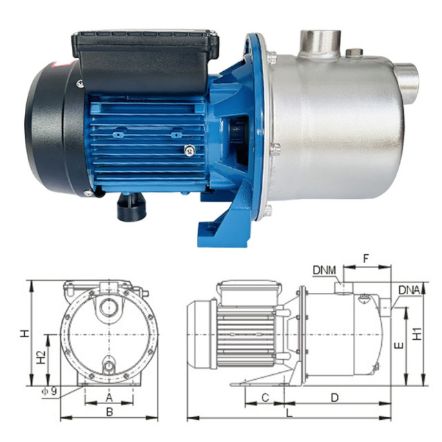 Stainless Steel Self-Priming Booster Pump