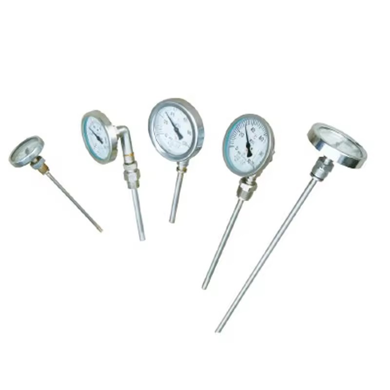 Mechanical Instrumentation Thermometer and Gauge Bimetal Thermometer