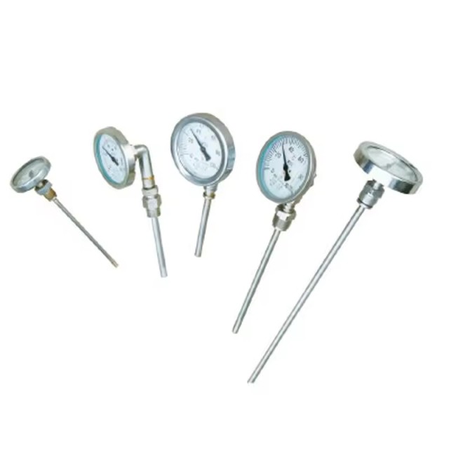 Mechanical Instrumentation Thermometer and Gauge Bimetal Thermometer
