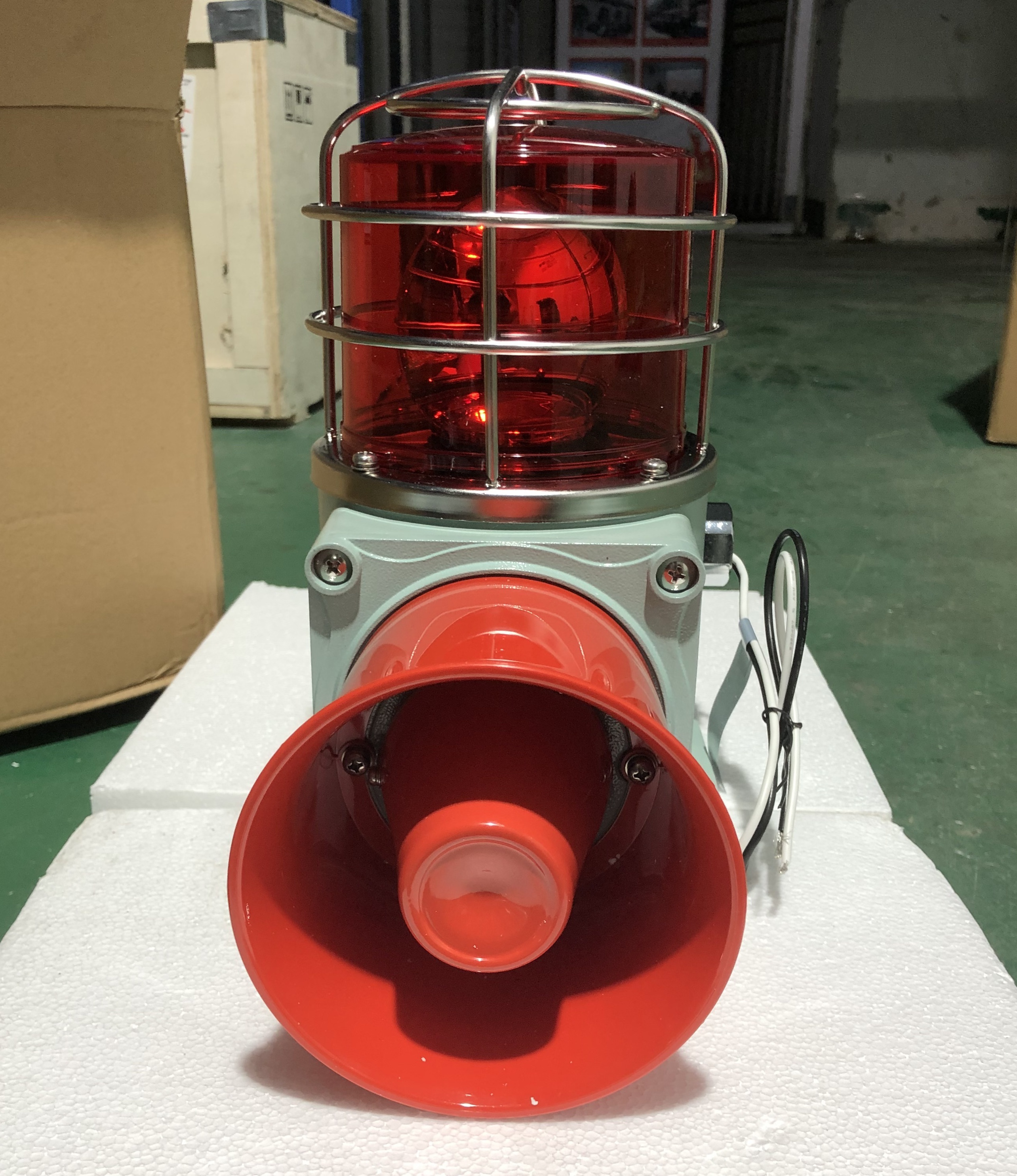 Marine Deck Crane Warning Horn and Audible Visual Alarm