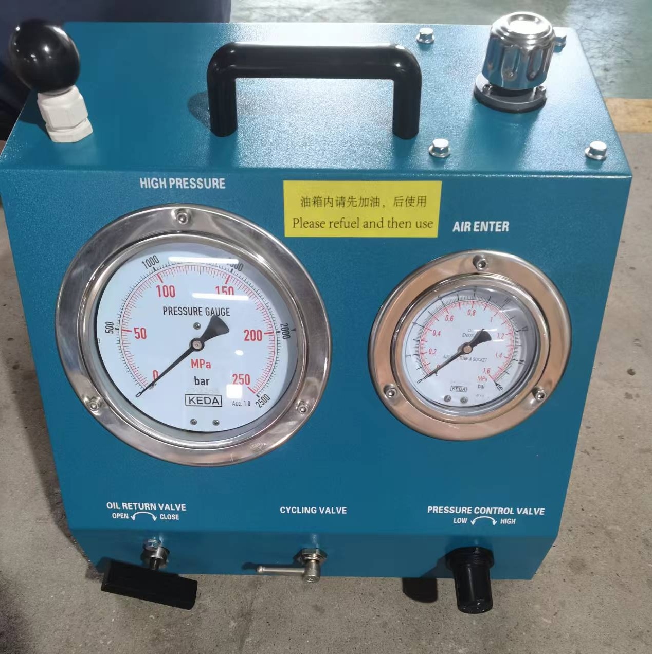 Marine Hydraulic High Pressure Pump and Air Driven Hydraulic Pump