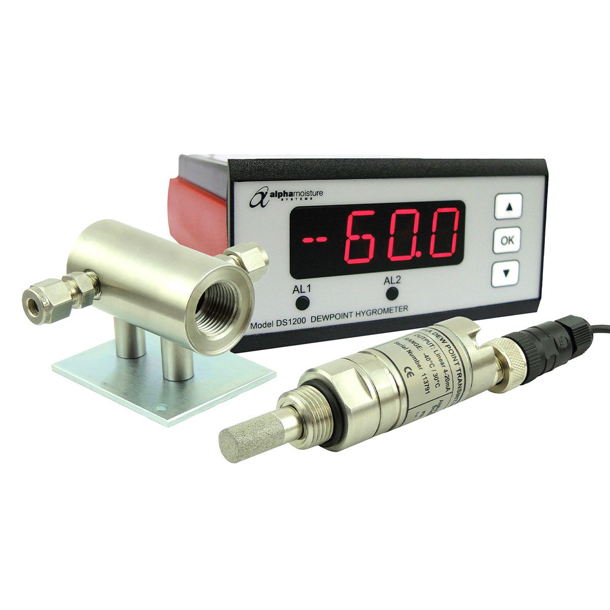 Model PDT Dewpoint Transmitter on Nitrogen Generators for Ballast Water Installations