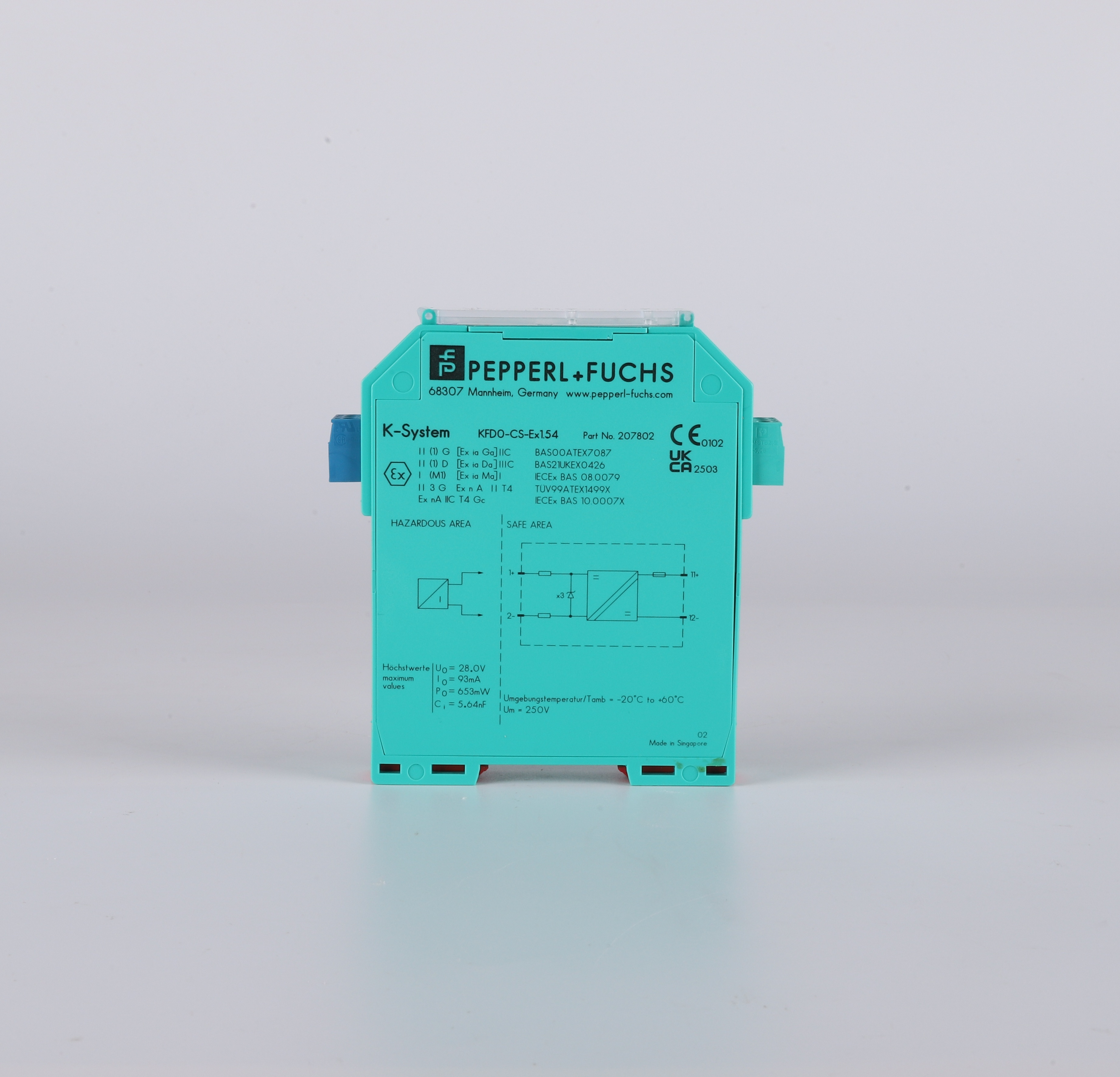Galvanic Isolator for Smoke Detection In Cargo Hold