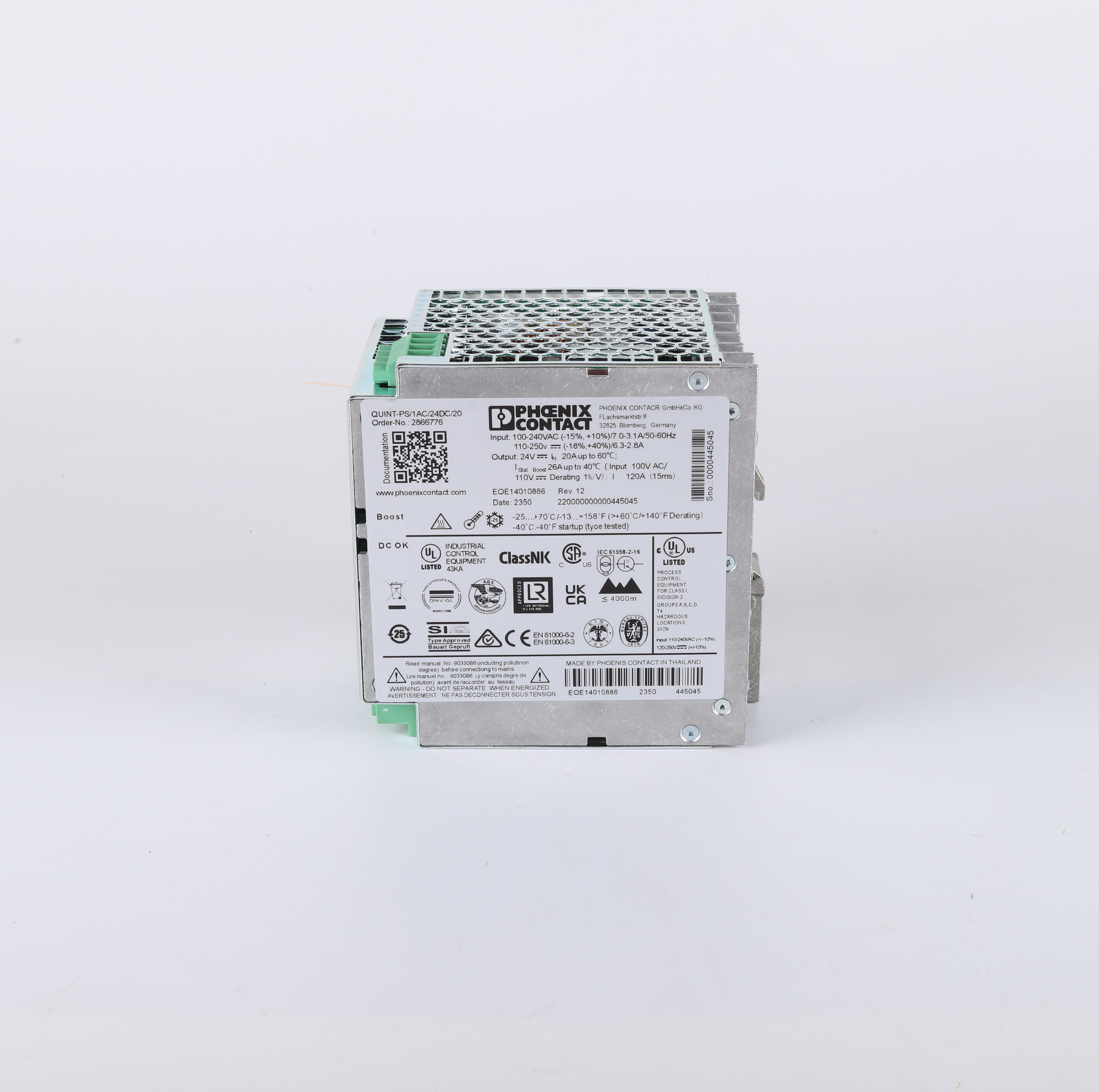 Power Supply Unit - QUINT-PS/1AC/24DC/20