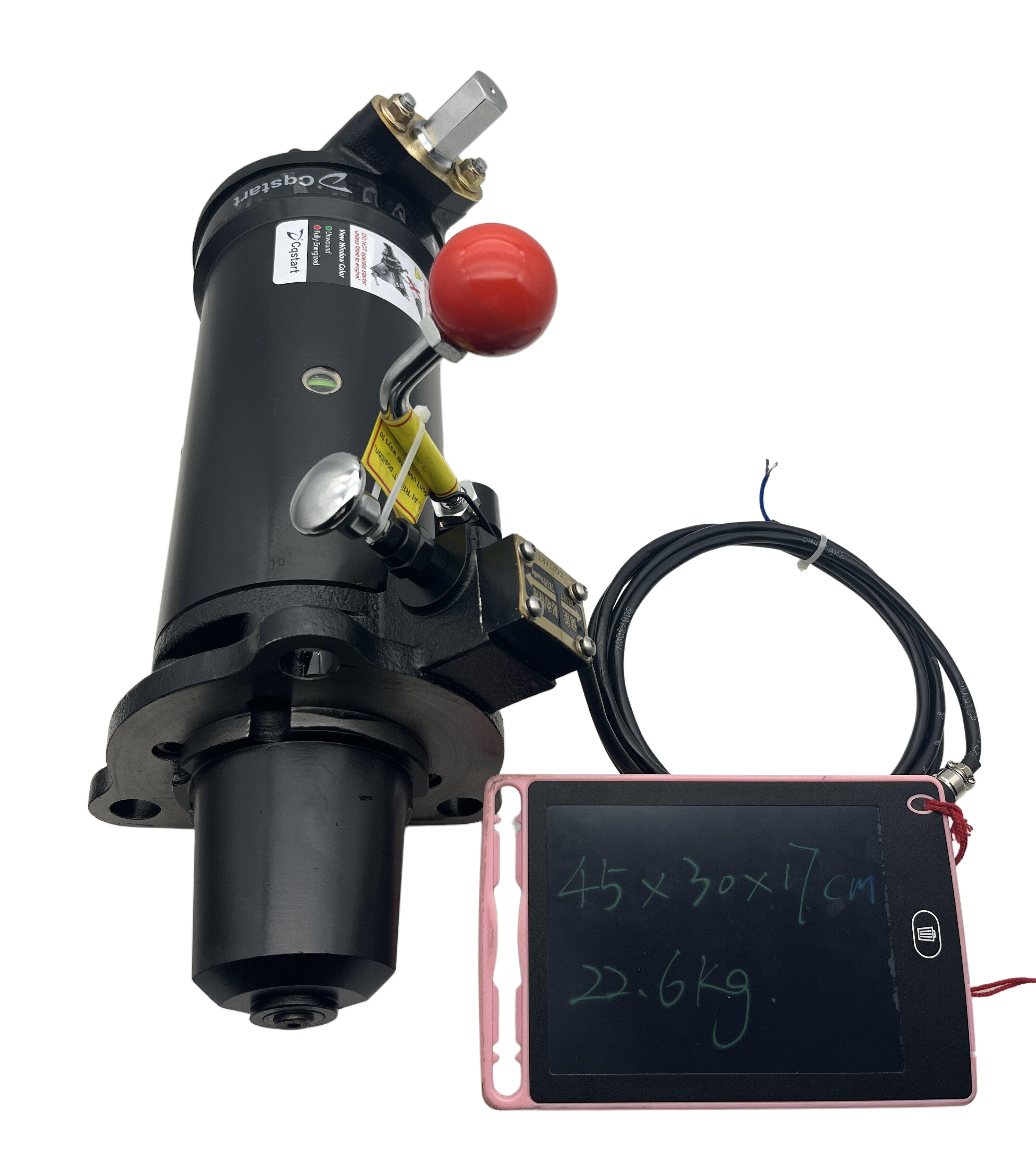 2-Series Spring Energy Storage Starter Motor For Generator Engine