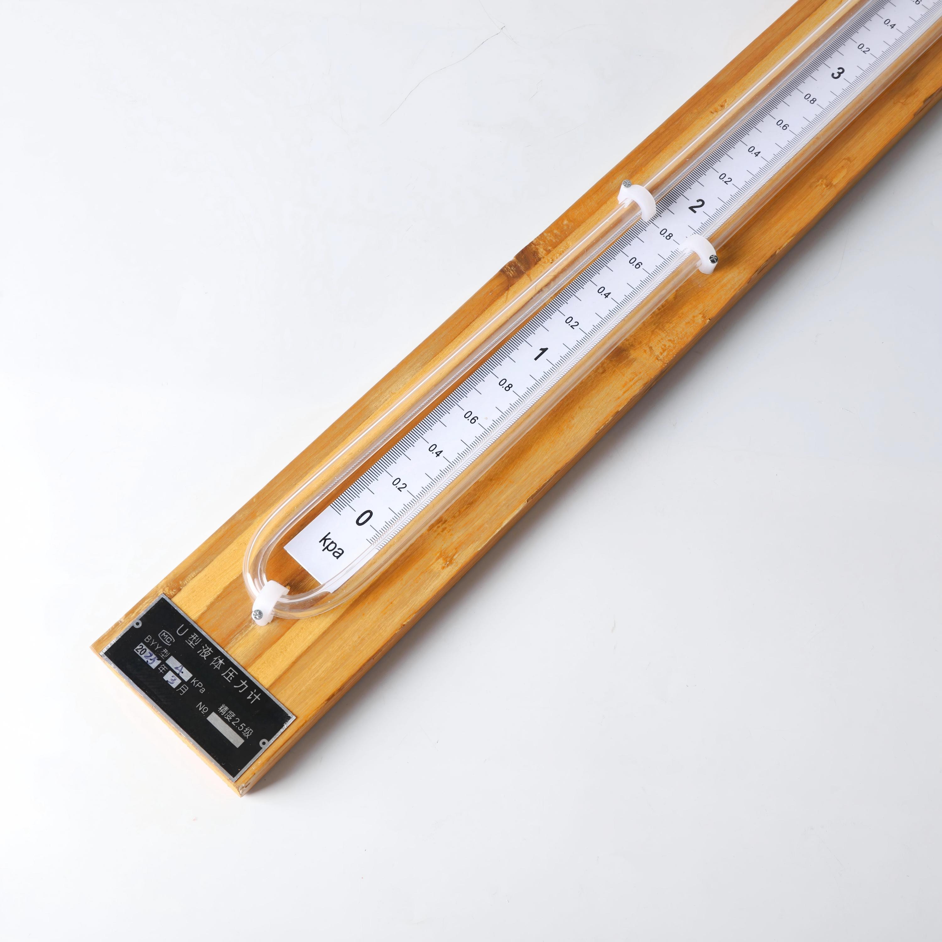 U-Type Liquid Pressure Gauge for Use on Aalborg Boilers