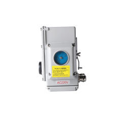 Electric Actuator Connected to the Temperature Control Valve