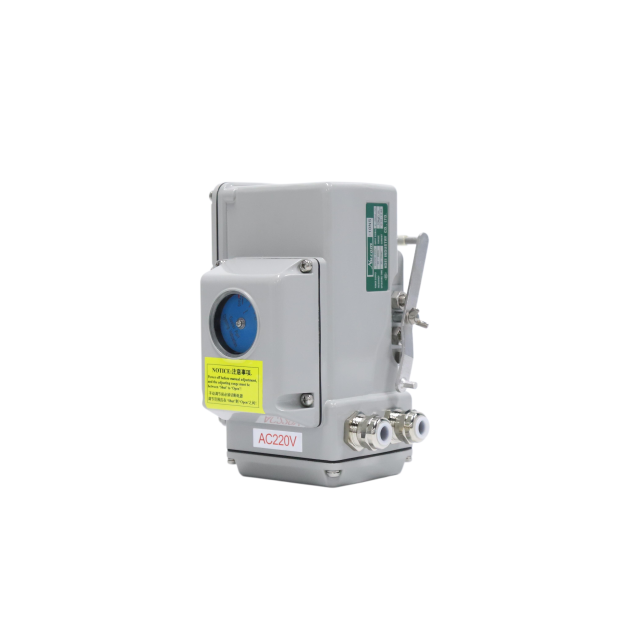 Electric Actuator Connected to the Temperature Control Valve