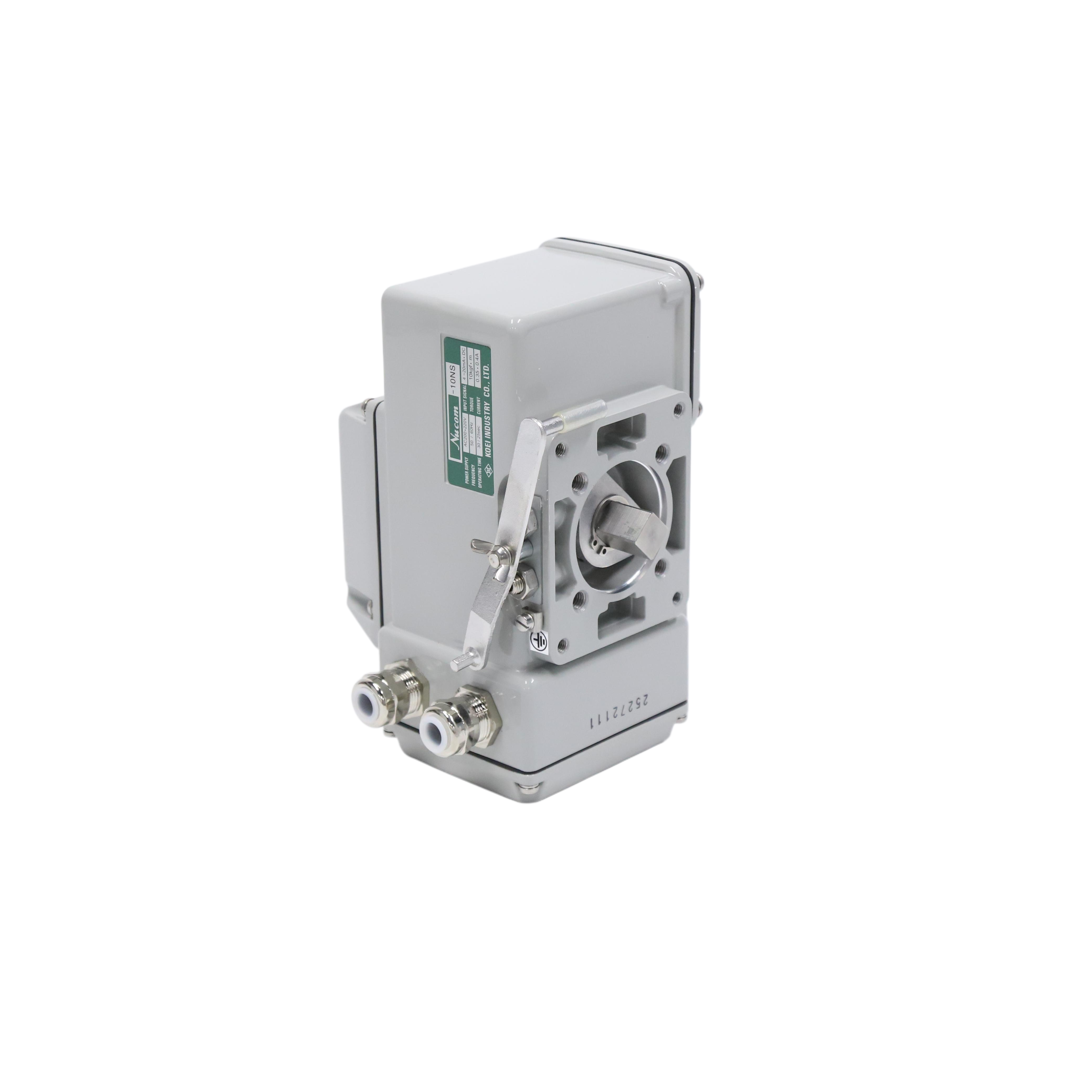 Electric Actuator Connected to the Temperature Control Valve