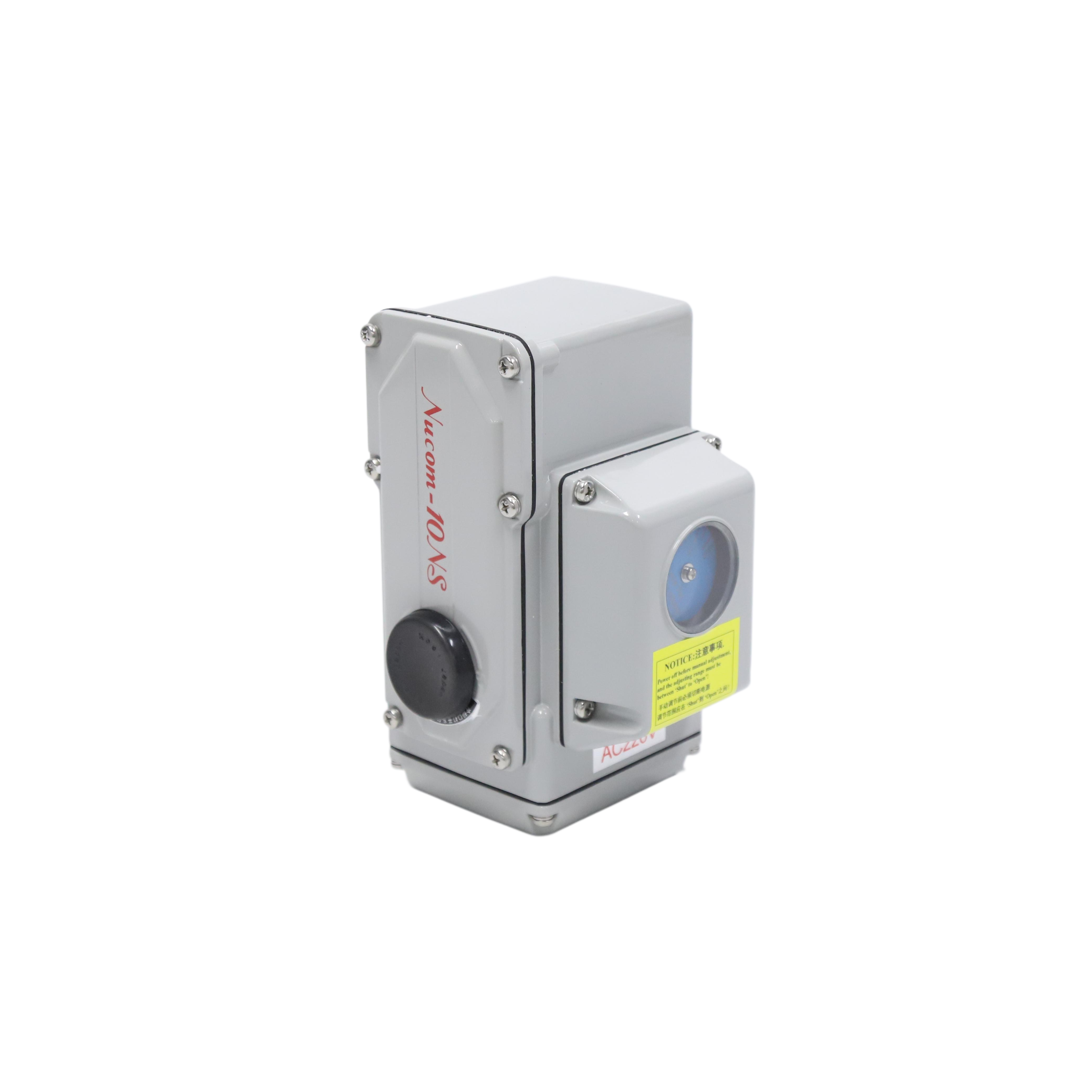 Electric Actuator Connected to the Temperature Control Valve