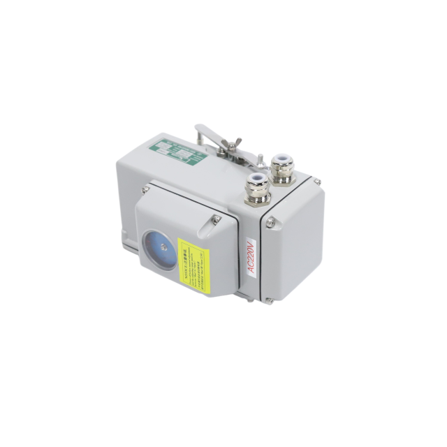 Electric Actuator Connected to the Temperature Control Valve