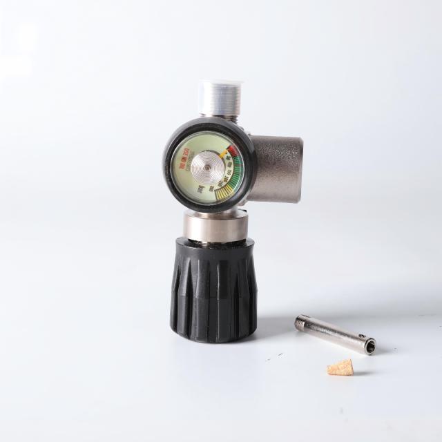 The Bottle Head Valve Assembly on the Marine Fire and Rescue Gas Cylinder