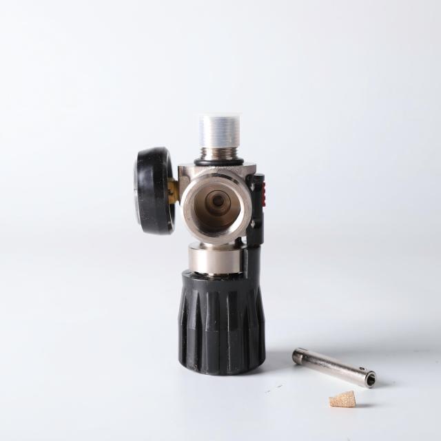 The Bottle Head Valve Assembly on the Marine Fire and Rescue Gas Cylinder