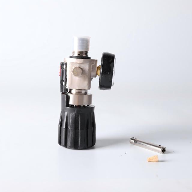 The Bottle Head Valve Assembly on the Marine Fire and Rescue Gas Cylinder