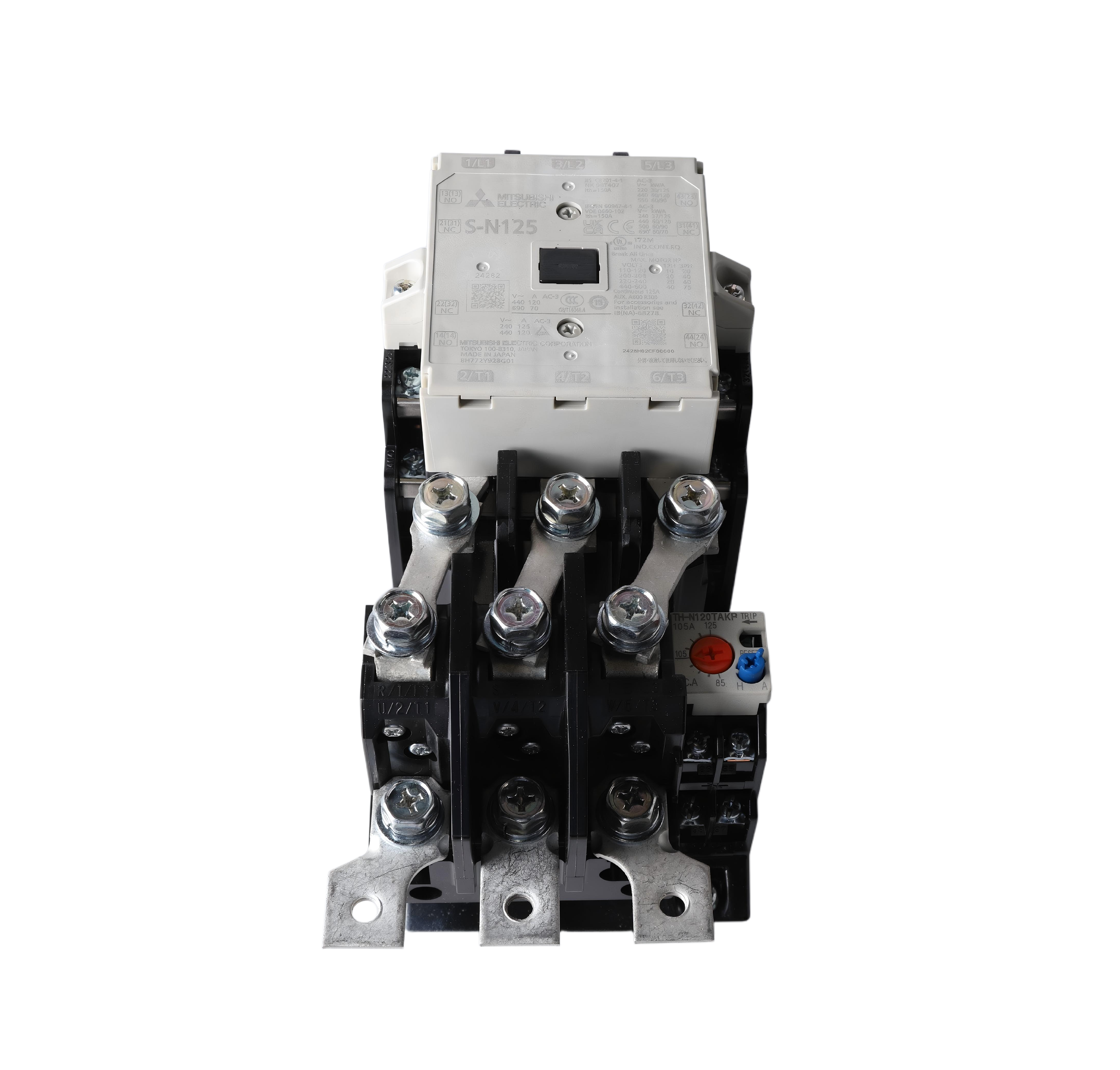 MITSUBISHI  Magnet Contactor of the Deck Crane Starter Panel