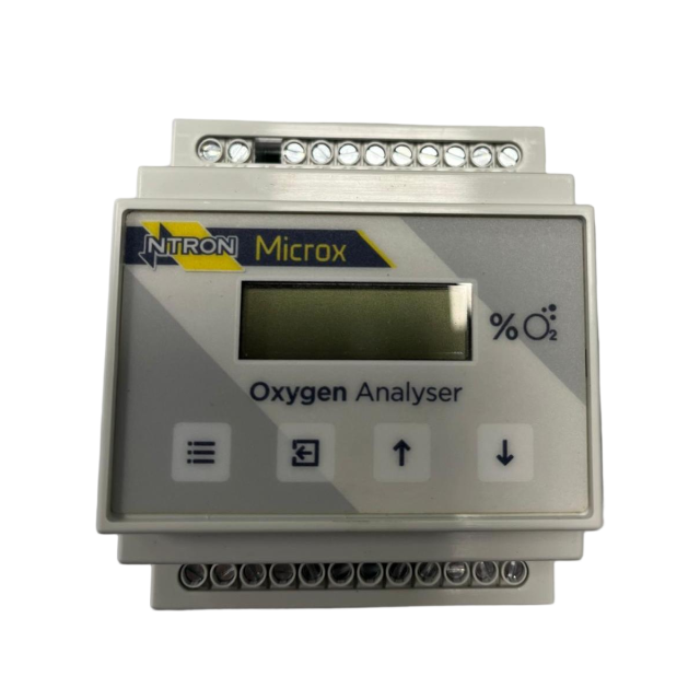 Ntron Microx-211 Zirconia Oxygen Analyzer High Precision Industrial Gas Oxygen Monitoring System