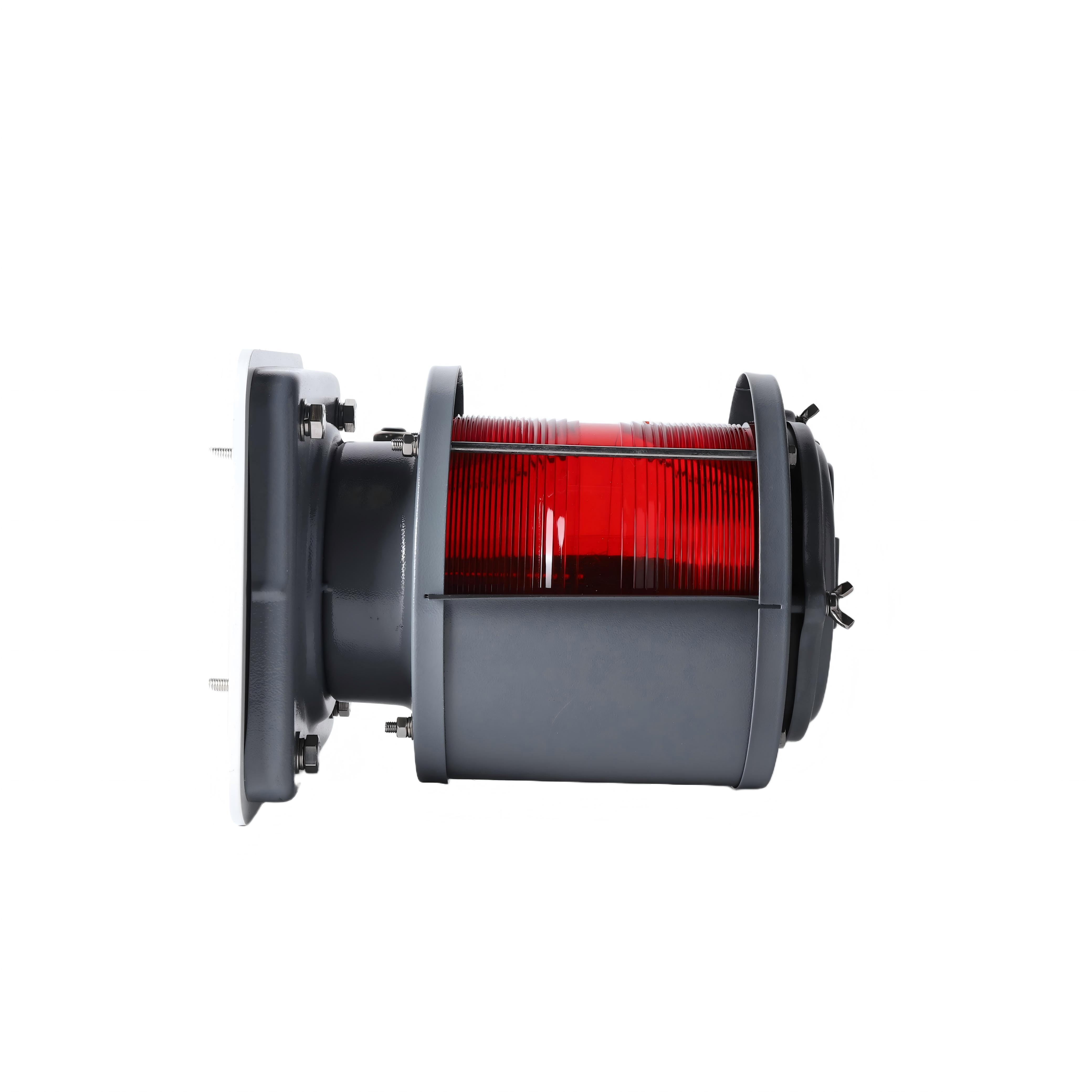 TH5-1BR Marine Port Side Navigation Light IP56 Waterproof COLREG Compliant Red Signal Light for Vessels