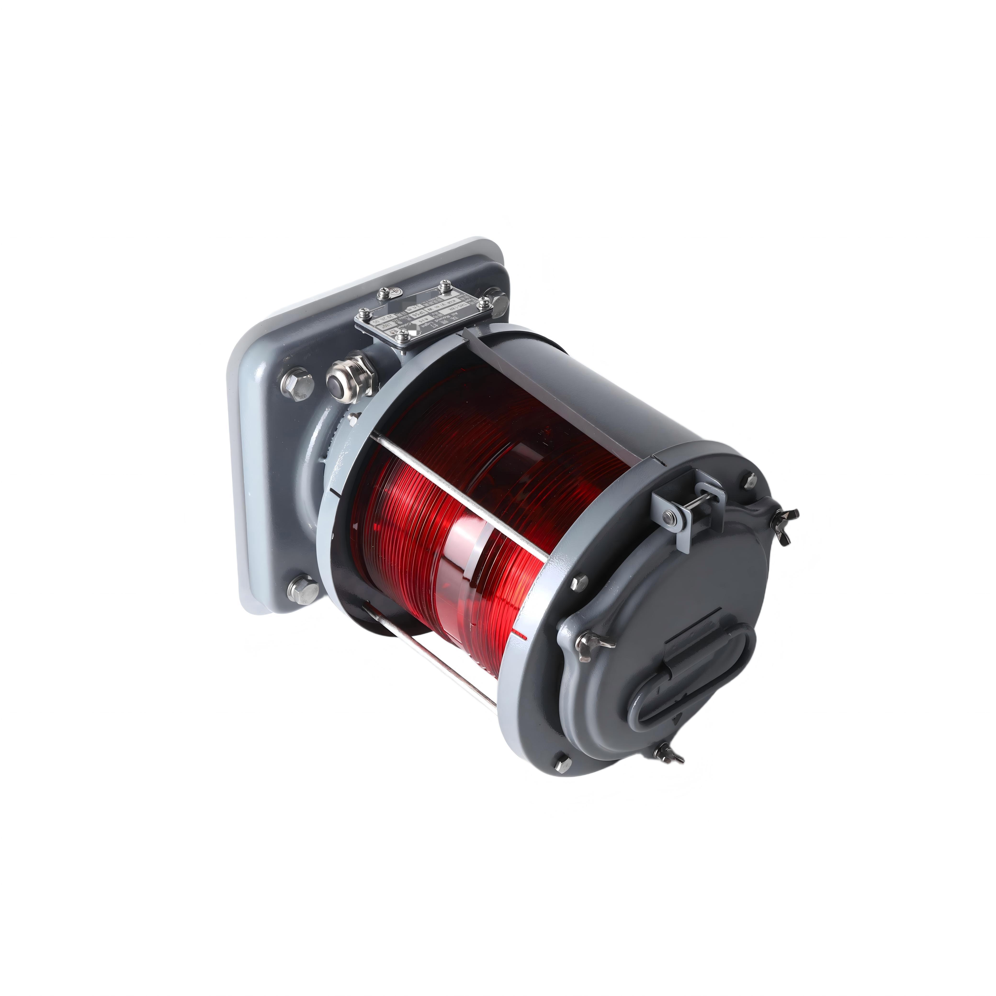 TH5-1BR Marine Port Side Navigation Light IP56 Waterproof COLREG Compliant Red Signal Light for Vessels