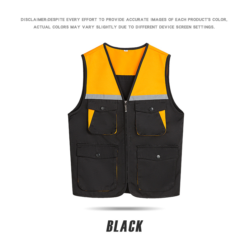 G9002B # Reflective 3D Multi Pocket Multi Color Vest