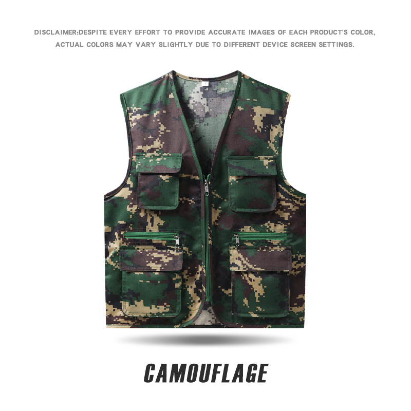 XS600 # 3D Multi Pocket Photography Vest Multi Pocket