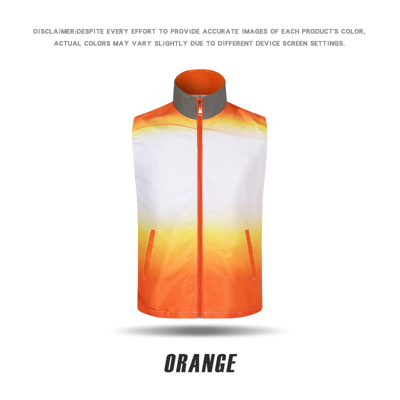VM1051 # New full body printed gradient reflective vest