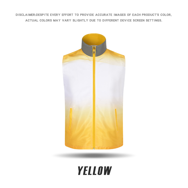 VM1051 # New full body printed gradient reflective vest
