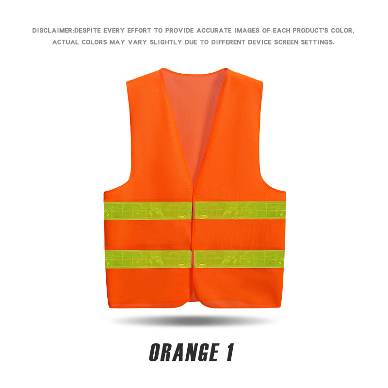 RF002 # Flat angle reflective vest reflective back