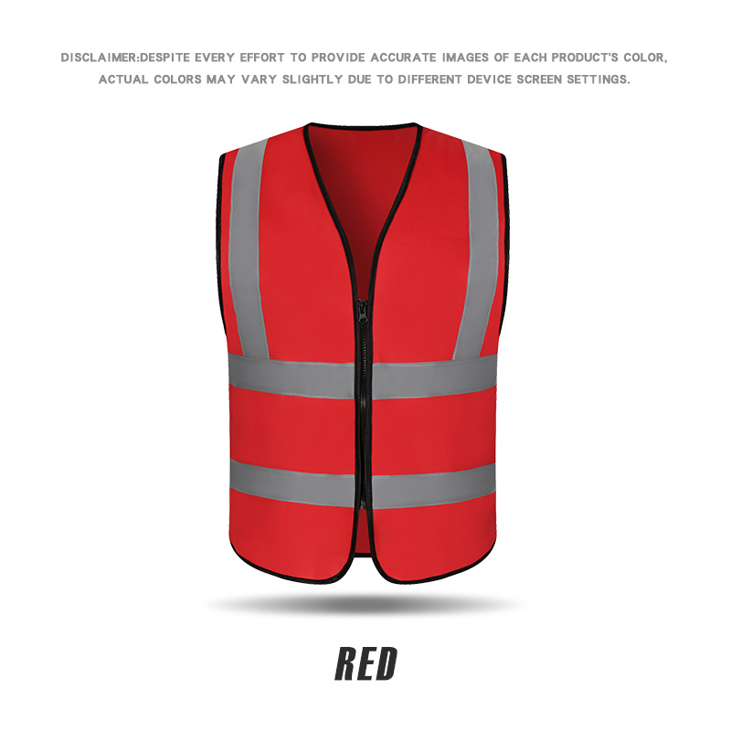 RF020 # Over Shoulder Zipper Reflective Vest