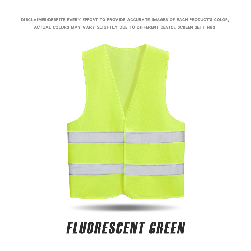 RF002 # Flat angle reflective vest reflective back