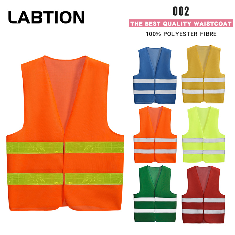 RF002 # Flat angle reflective vest reflective back