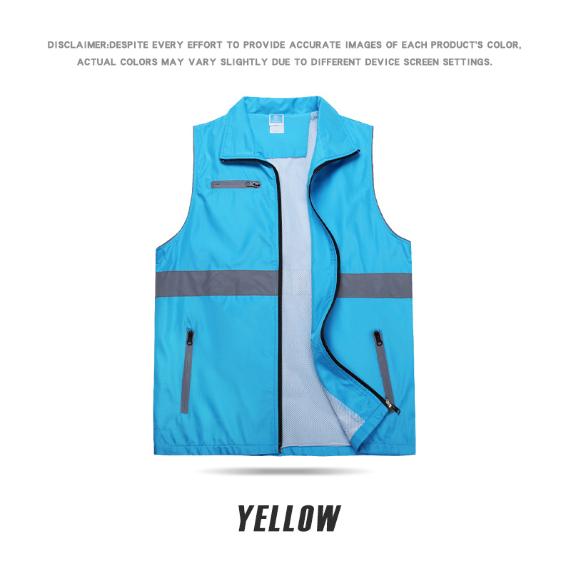 TS101 # Composite trendy reflective vest composite belt mesh material
