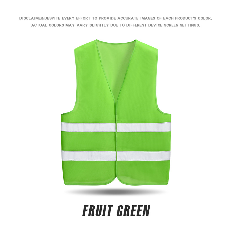 RF002 # Flat angle reflective vest reflective back