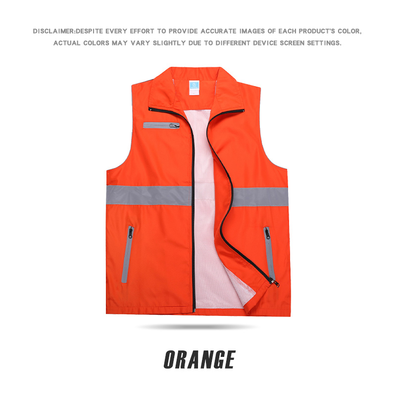 TS101 # Composite trendy reflective vest composite belt mesh material