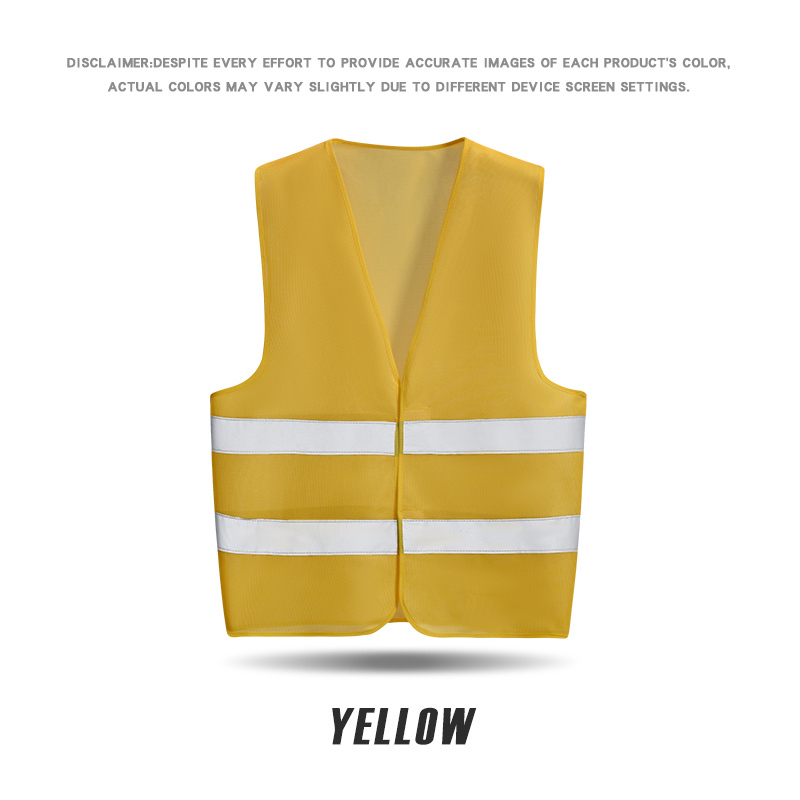 RF002 # Flat angle reflective vest reflective back