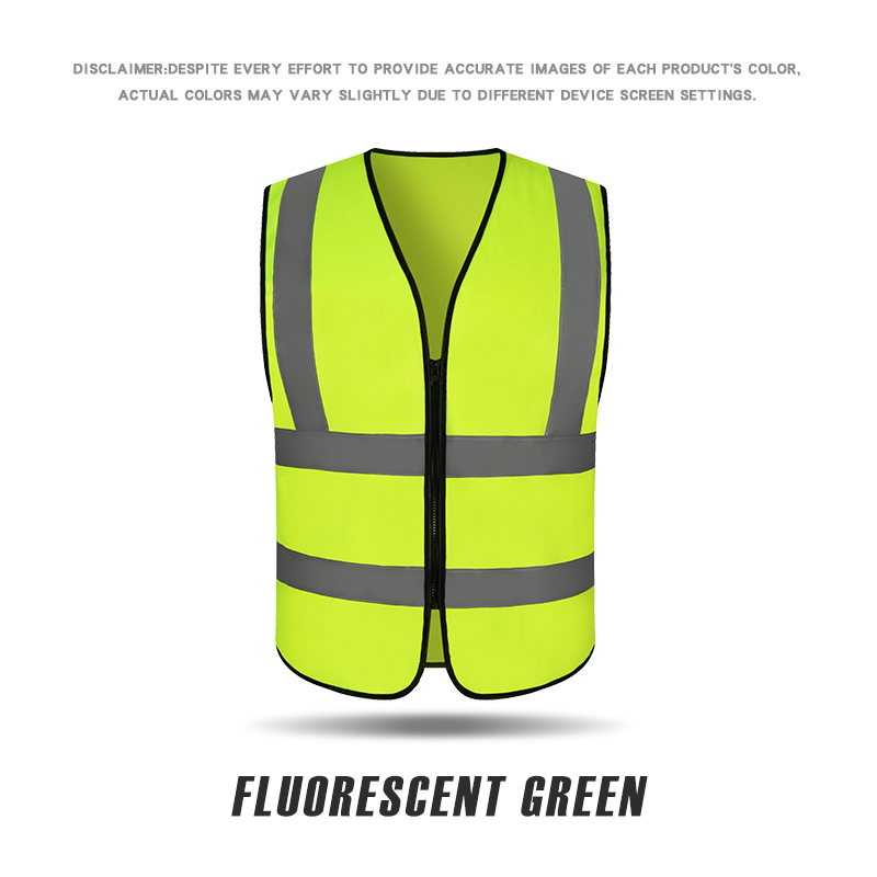 RF020 # Over Shoulder Zipper Reflective Vest