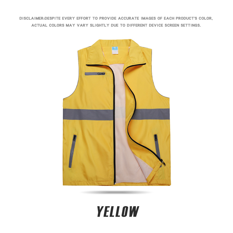 TS101 # Composite trendy reflective vest composite belt mesh material