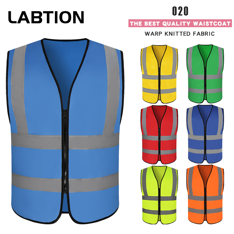 RF020 # Over Shoulder Zipper Reflective Vest