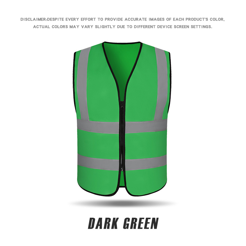 RF020 # Over Shoulder Zipper Reflective Vest