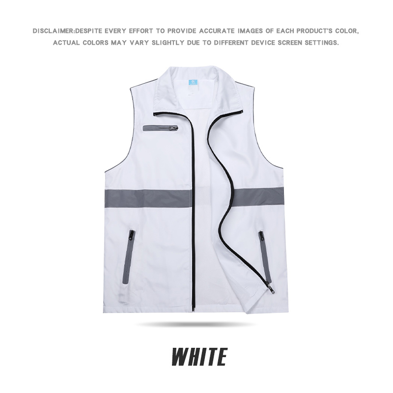TS101 # Composite trendy reflective vest composite belt mesh material