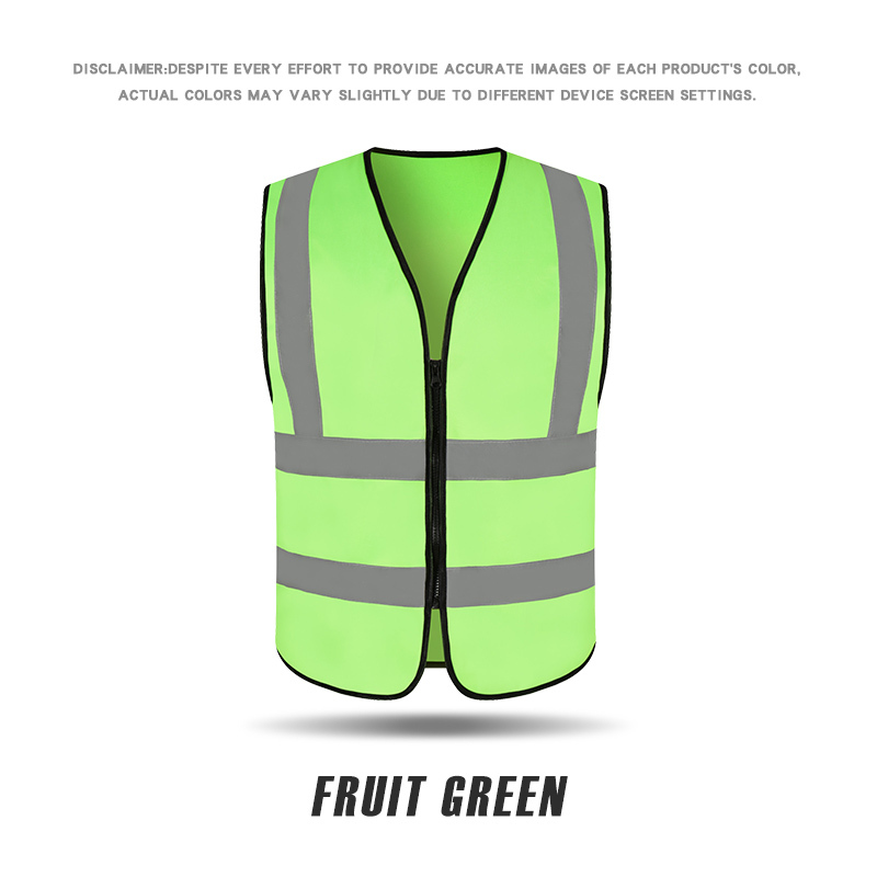 RF020 # Over Shoulder Zipper Reflective Vest