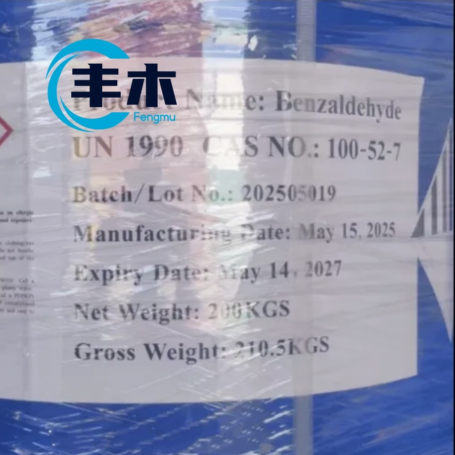 China Factory Supply CAS 100-52-7 Benzaldehyde with Enough Stock