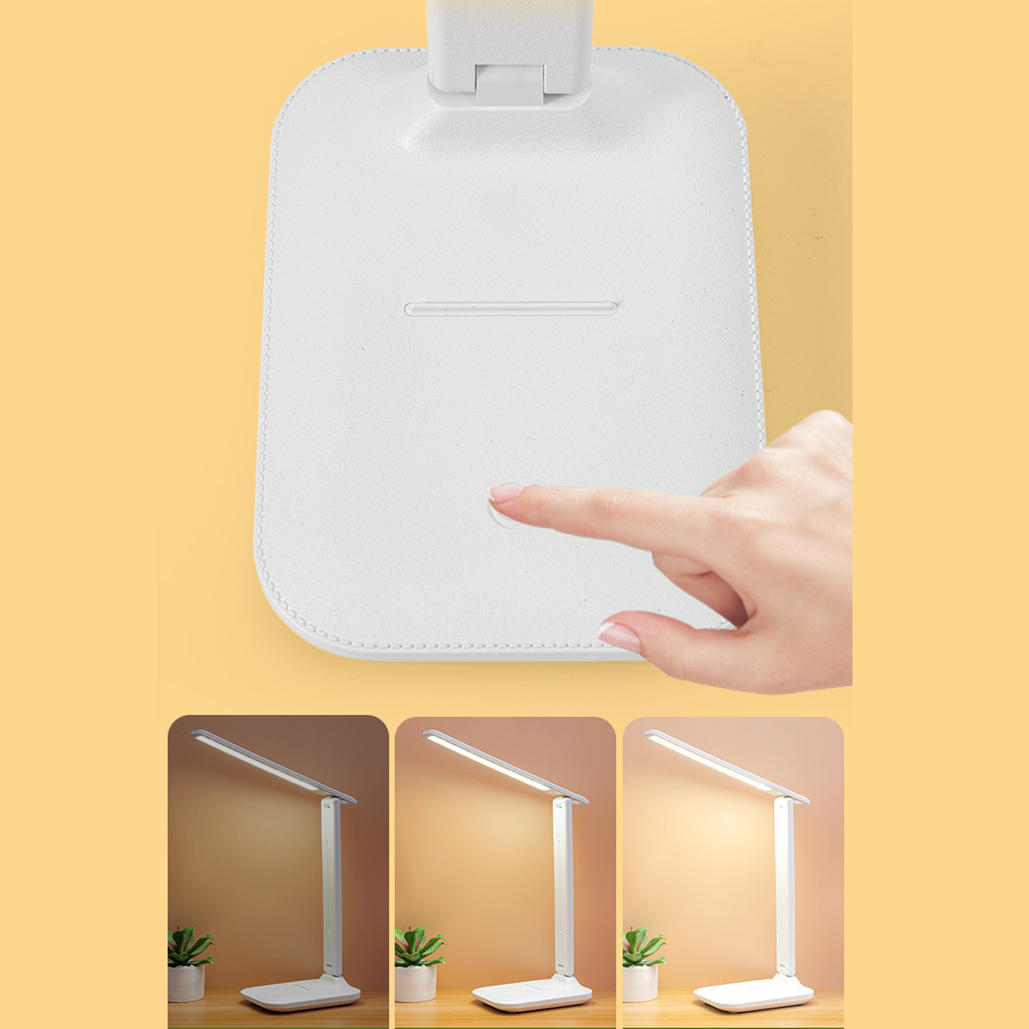 Student dormitory eye protection reading light.