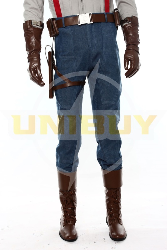 Captain America Steve Rogers Costume Cosplay Suit