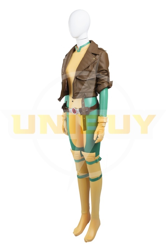 X-Men Anna Marie Rogue Costume Cosplay Suit