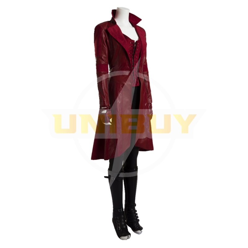 Captain America Civil War Scarlet Witch Costume Cosplay Dress Wanda Maximoff