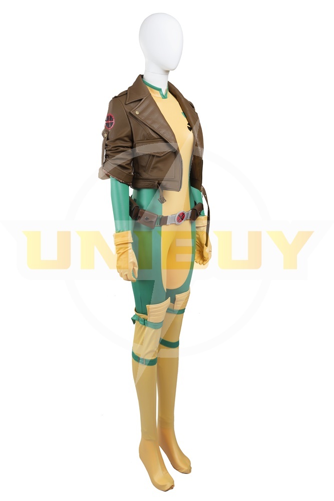 X-Men Anna Marie Rogue Costume Cosplay Suit