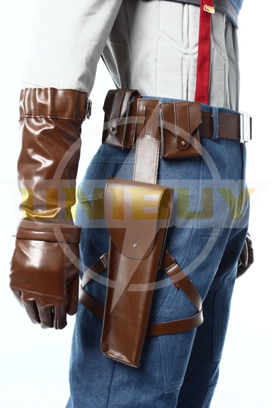 Captain America Steve Rogers Costume Cosplay Suit