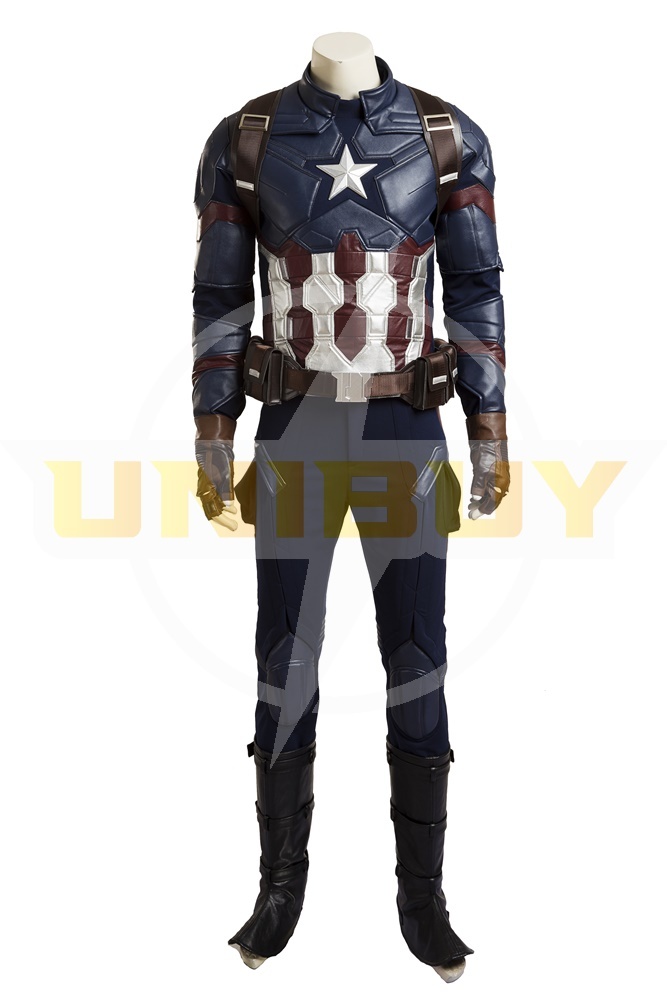 Captain America Civil War Costume Cosplay Suit Steven Rogers