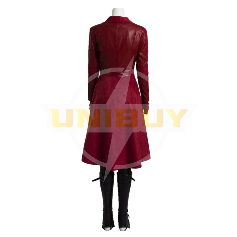 Captain America Civil War Scarlet Witch Costume Cosplay Dress Wanda Maximoff