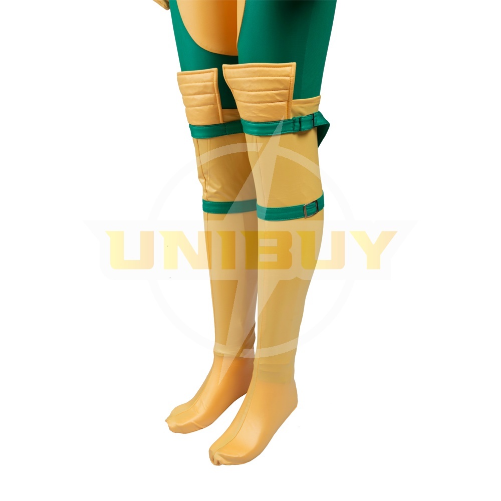 X-Men Anna Marie Rogue Costume Cosplay Suit